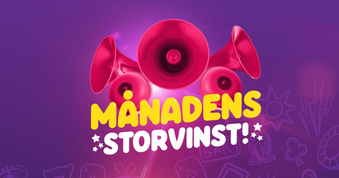 Månadens storvinster hos Jalla Casino